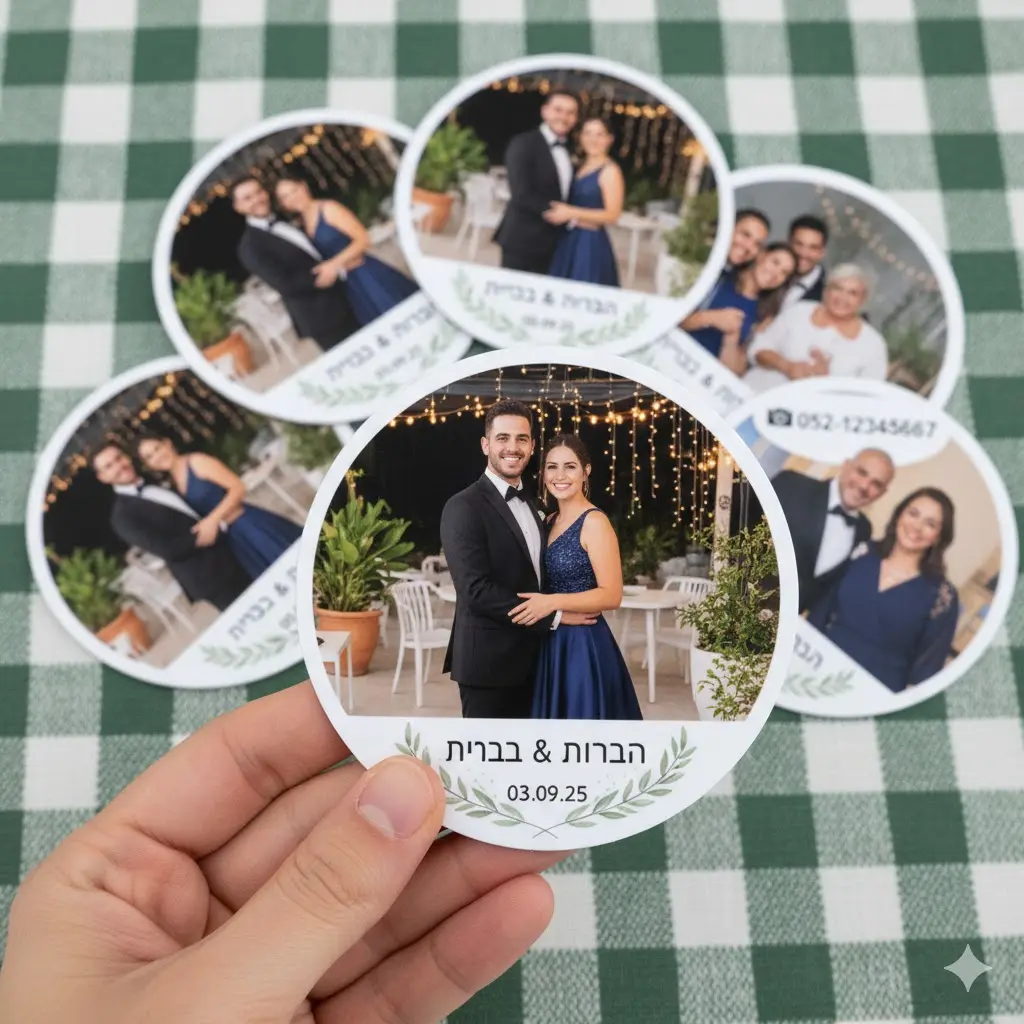 מגנטים עגולים – דוגמה